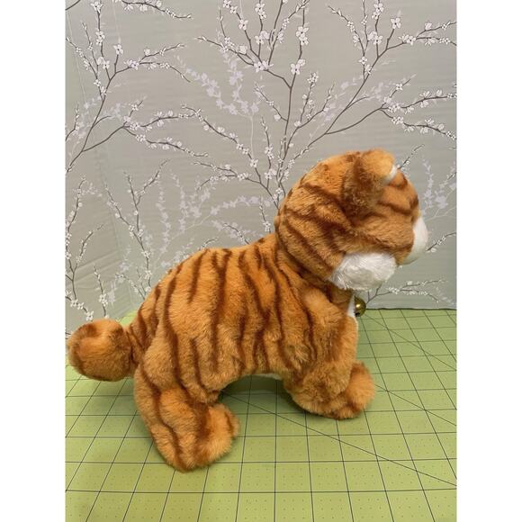 Smalody Interactive Orange Tabby Kitten Cat Plush Sound Walking Stuffed Animal - Picture 4 of 6